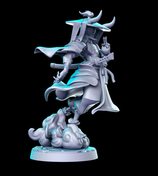 Oni Ronin Lost Oni Warriors RPG 3D Printed Miniature