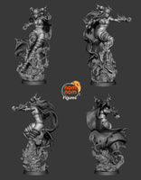 Alexstrasza from World of Warcraft Unpainted Resin Statue Garage Kit