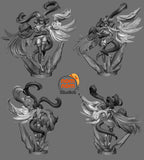 Dizzy from Guilty Gear Figure Unpainted Resin Statue Garage Kit