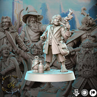 Rosco Goodsong (Hobbit Explorer) LOTR 3D Printed Miniature 32mm Miniature, Warhammer, D&D