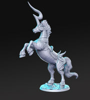 Kirin Final Fantasy 3D Printed Miniature 40mm Miniature, Warhammer, D&D