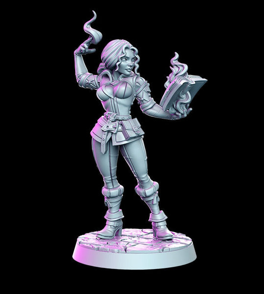 Silveria The Witcher 3D Printed Miniature 32mm Miniature, Warhammer, D&D Star Wars Legion
