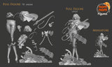 Mikasa Ackerman Attack on Titan Unpainted Resin Statue Garage Kit