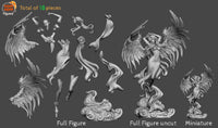 Urd from Ah! My Goddess Unpainted Resin Statue Garage Kit