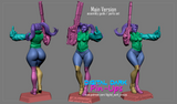 Rebecca Cyberpunk Pin-up Garage Kit