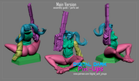 Rebecca Cyberpunk Pin-up Garage Kit