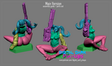 Rebecca Cyberpunk Pin-up Garage Kit