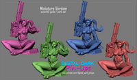 Rebecca Cyberpunk Pin-up Garage Kit