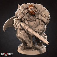 Alexander Supertrap, the Chunky Hunter (2 Versions) 3D Printed Miniature 32mm