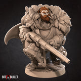 Alexander Supertrap, the Chunky Hunter (2 Versions) 3D Printed Miniature 32mm