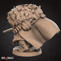 Alexander Supertrap, the Chunky Hunter (2 Versions) 3D Printed Miniature 32mm