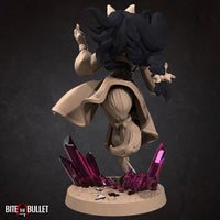 Lady Mahrian, the Foxfolk Maid (Human) 3D Printed Miniature 32mm