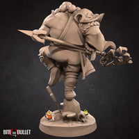 Bob Salot, the Chunky Monk 3D Printed Miniature 32mm